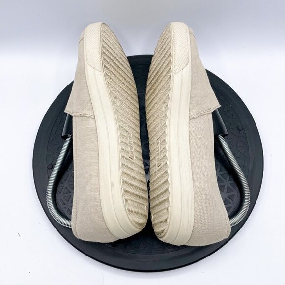 Hotter Laurel Women's beige Flats slip on sneakers women's shoes size 8.5 - Picture 4 of 11